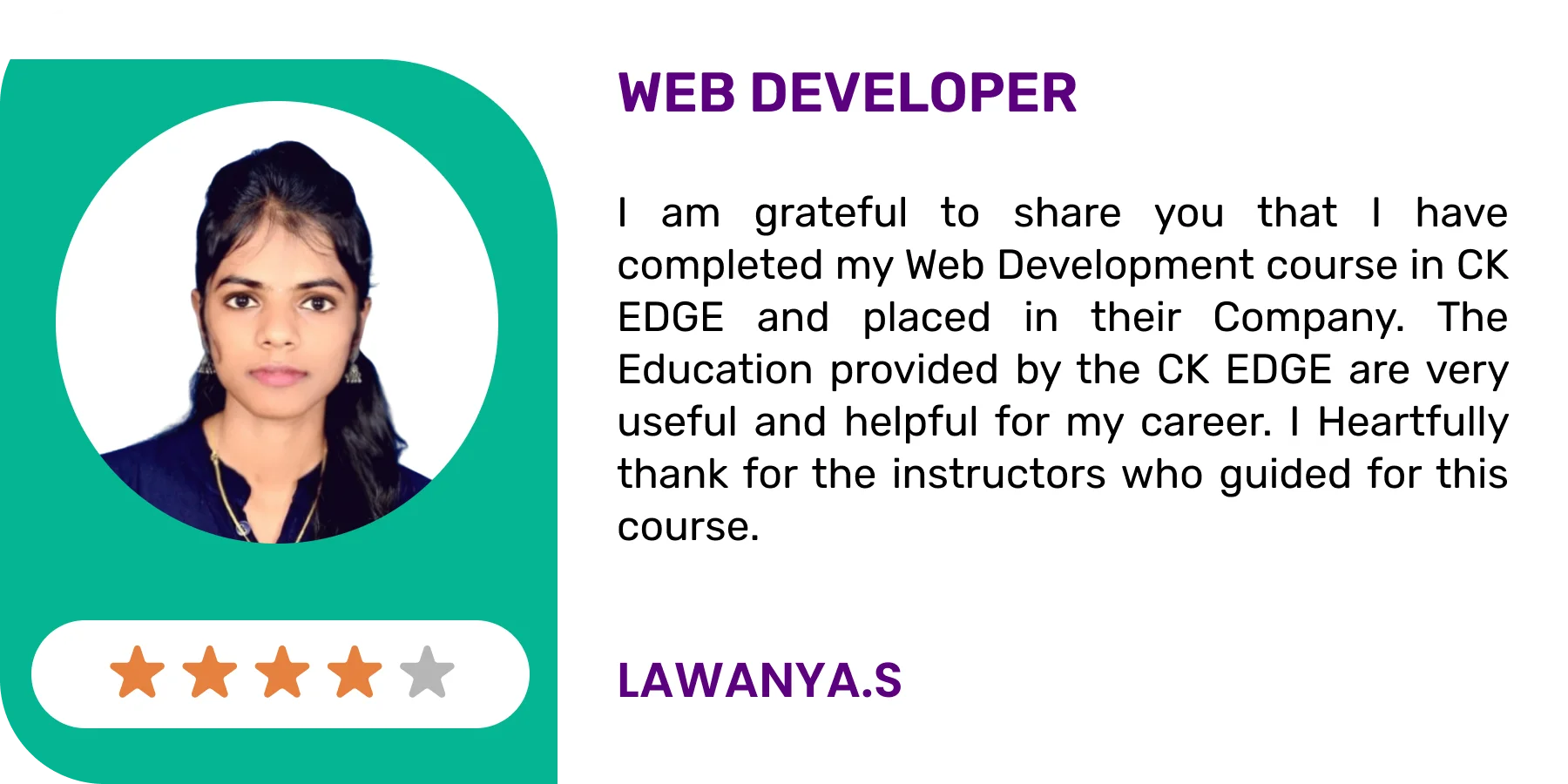 student testimonial 5