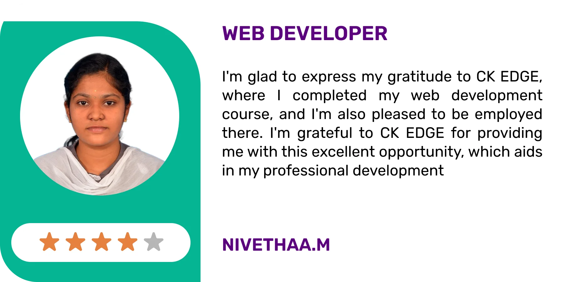 student testimonial 6