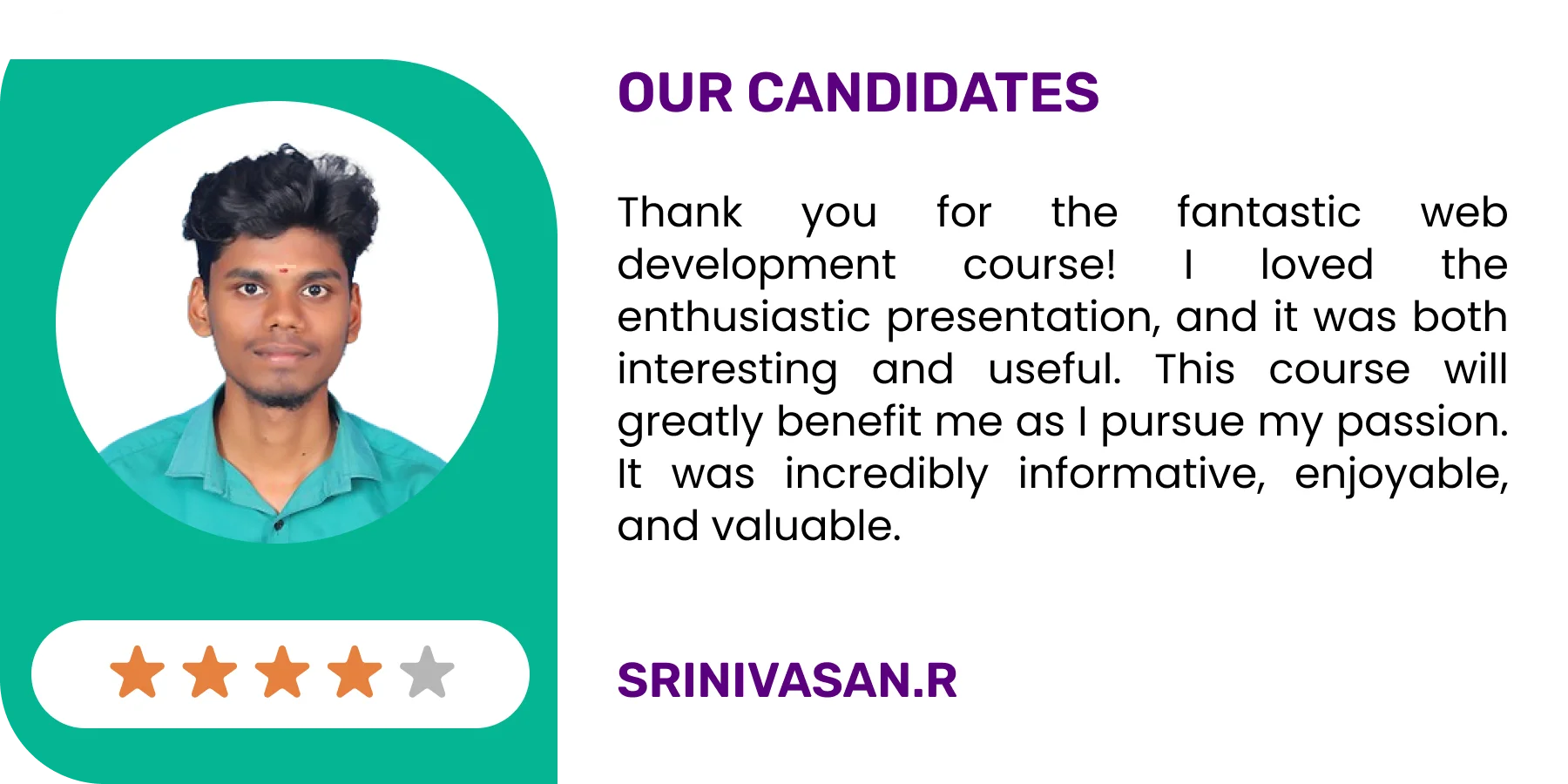 student testimonial 9